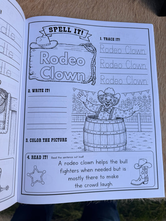 My First Rodeo Handwriting Book