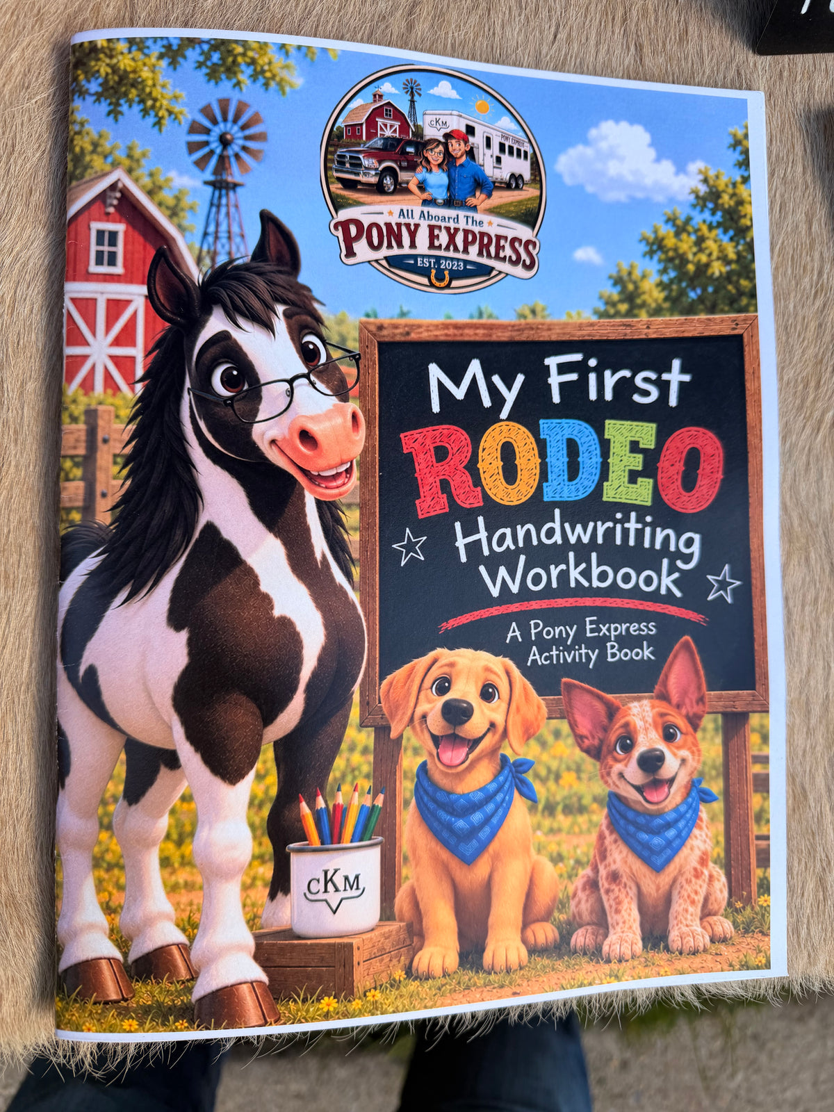 My First Rodeo Handwriting Book