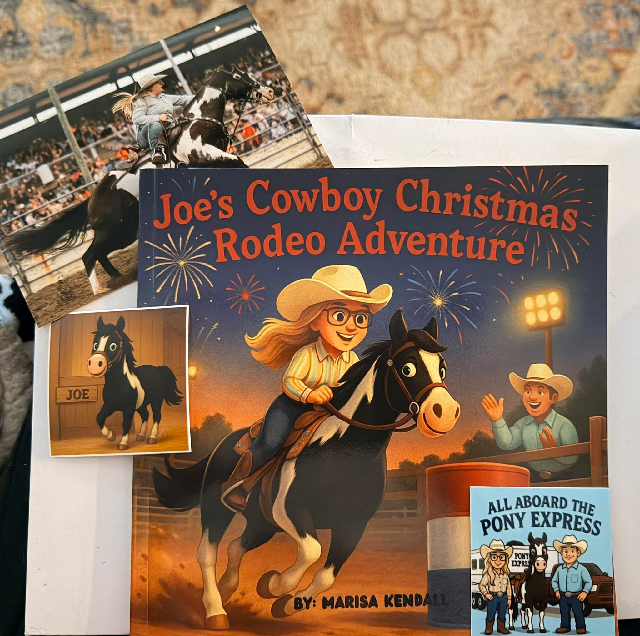 Joe's Cowboy Christmas Rodeo Adventure – All Aboard The Pony Express