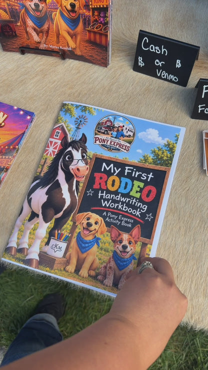 My First Rodeo Handwriting Book